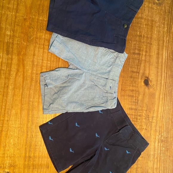 Shorts bundle blue linen whales - Picture 2 of 3